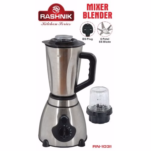 Rashnik RN-1031 Stainless Steel Blender With Grinder