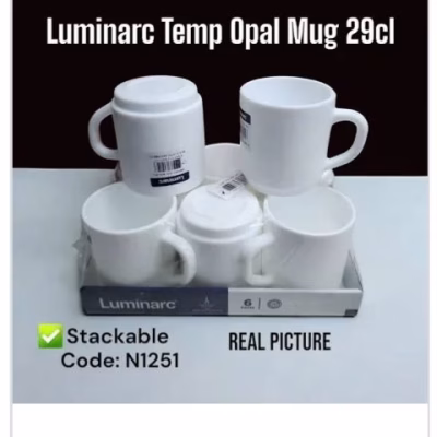 Luminarc Temp-Opal 6 Pcs Cup Set