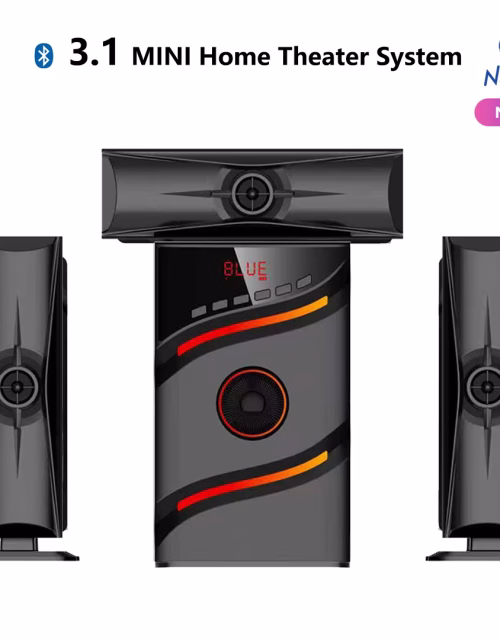 Nunix NU-V1 3.1ch Mini Home Theatre System