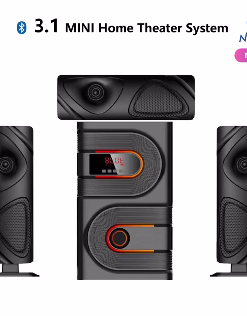 Nunix NU-V2 3.1ch Mini Home Theatre System