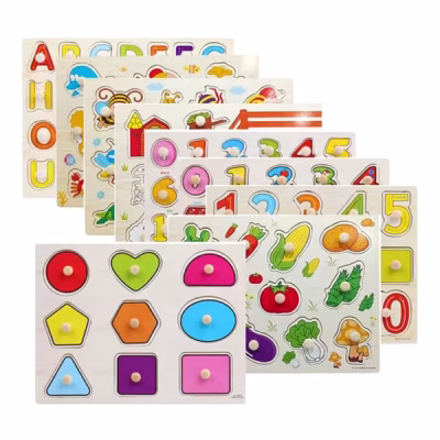 Kids Wooden Educational Puzzles