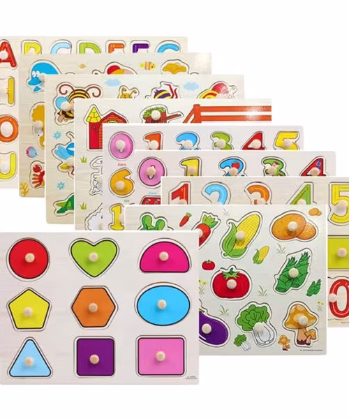 Kids Wooden Educational Puzzles