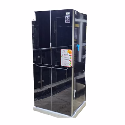 Smartpro SFR 585 421L Four Door Glass Body Refrigerator