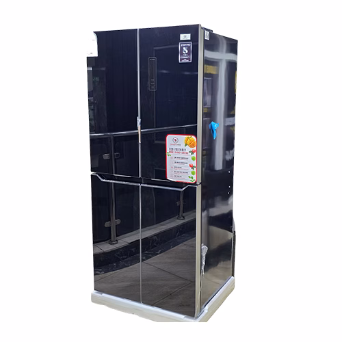 Smartpro SFR 585 421L Four Door Glass Body Refrigerator