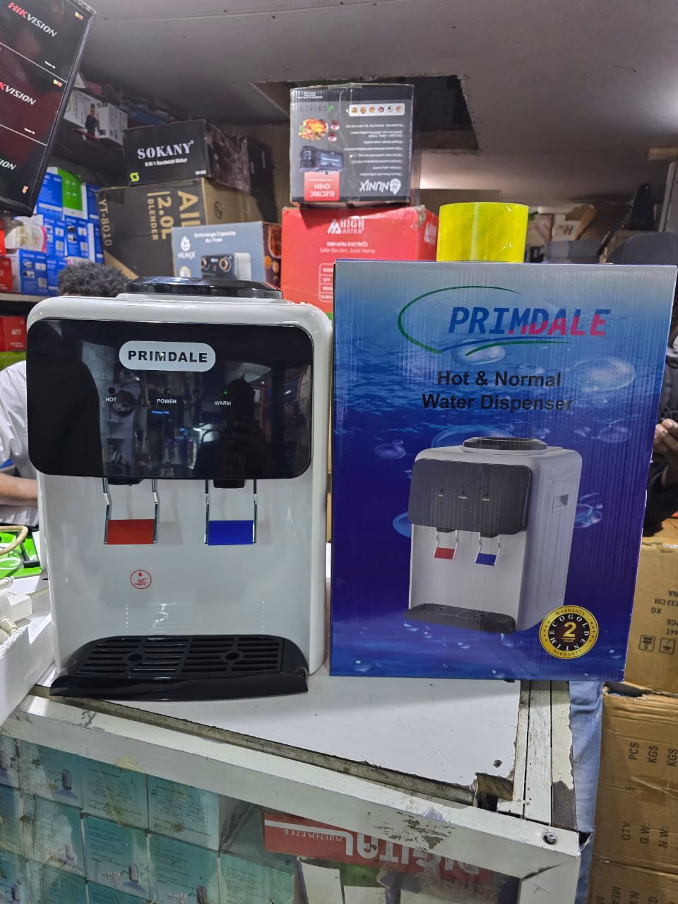 Primdale Hot and Normal Tabletop Dispenser