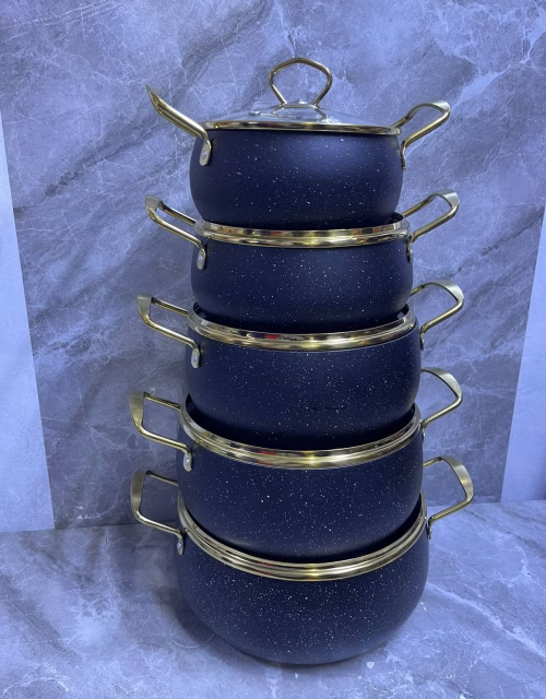 Amber 10Psc Non-Stick Cookware Set