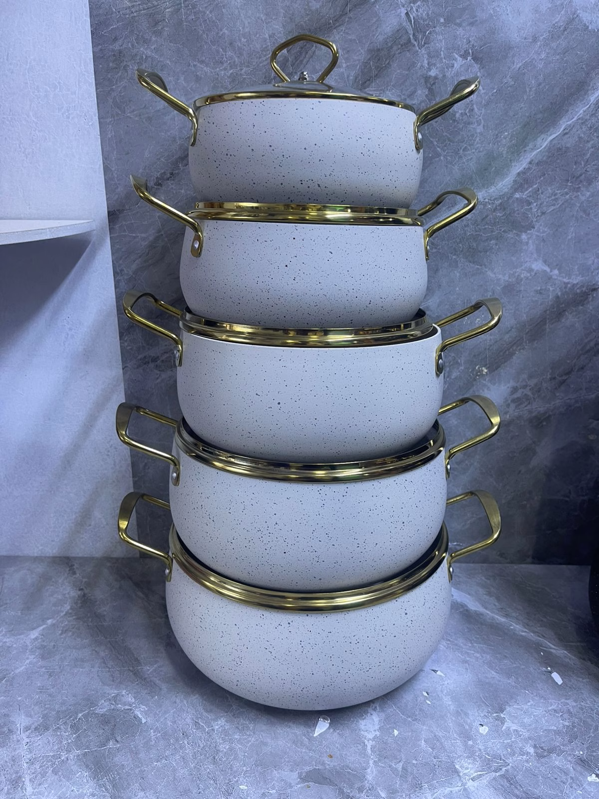 Amber 10Psc Non-Stick Cookware Set - Image 2