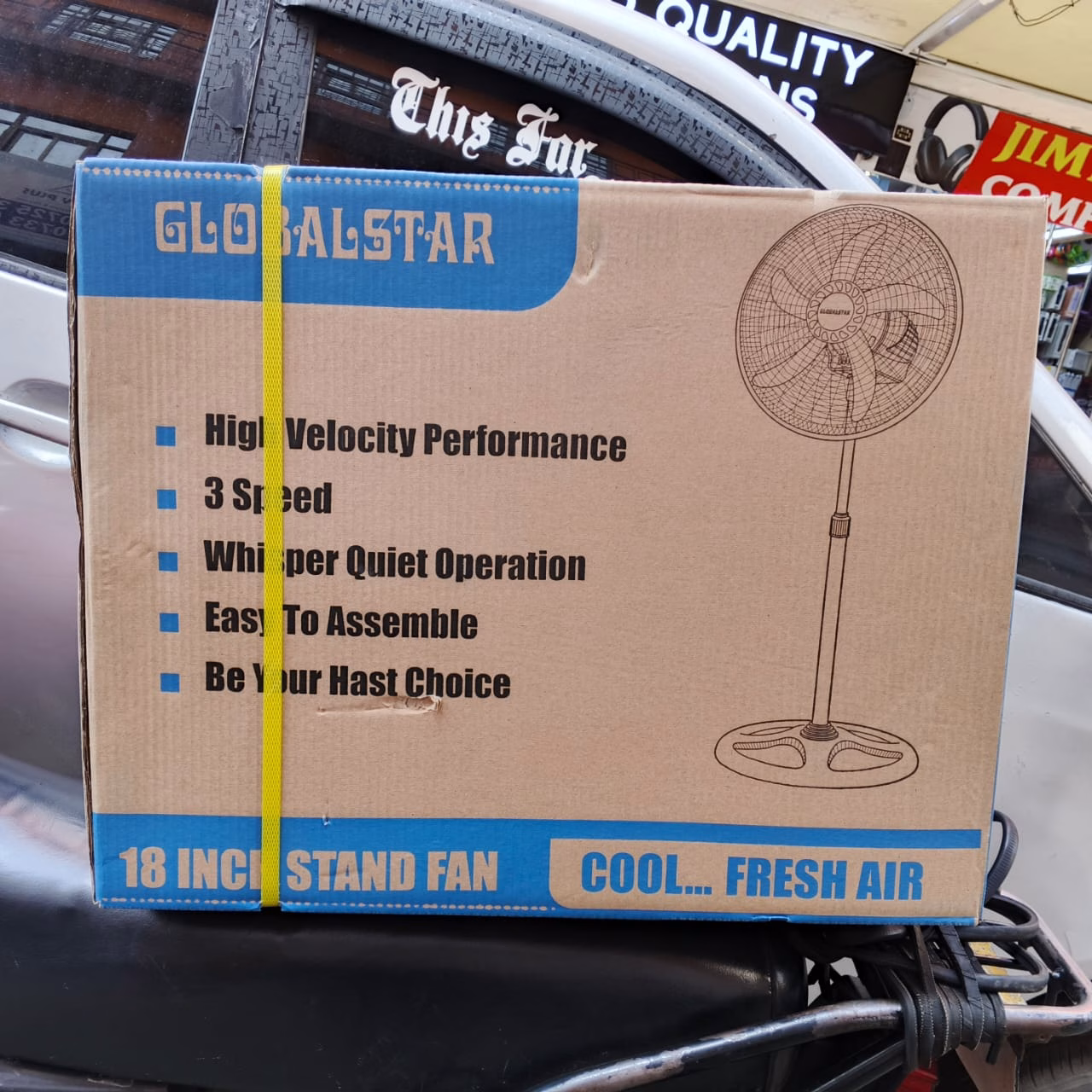 Globalstar 18″ Inch Standing Fan - Image 2