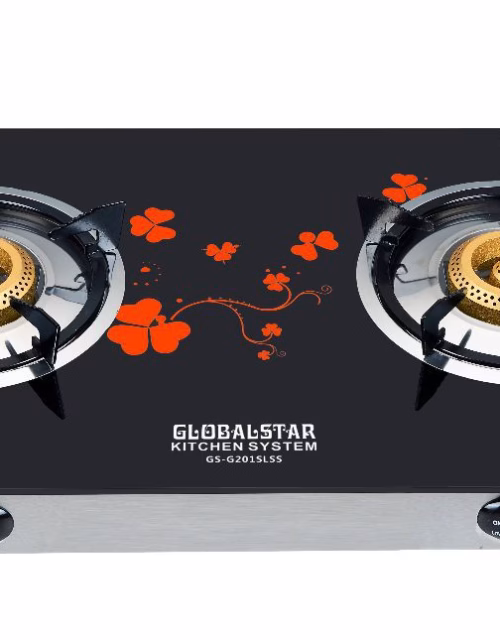 Globalstar 2 Burner Glass Tabletop Cooker 
