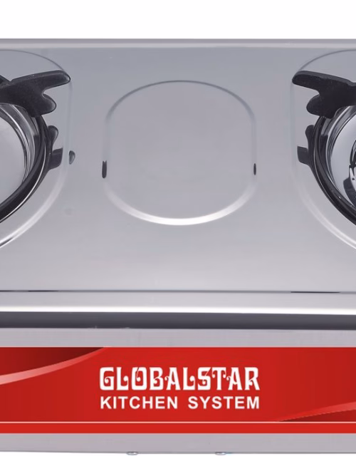 Globalstar 2 Burner Stainless Steel Tabletop Cooker