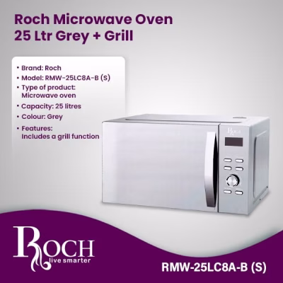 Roch RMW-25LC8A-B(S) 25L Digital Microwave
