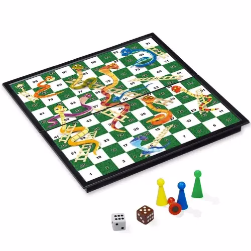 Foldable Snake And Ladder Board Game - Image 4