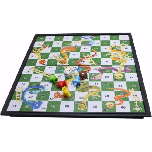 Foldable Snake And Ladder Board Game - Image 3