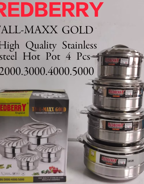 Redberry Tall Max 4pc Hotpots