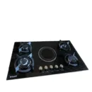 Bolesi 4+1 Inbuilt Glass Hob Cooker with Gas Sensor