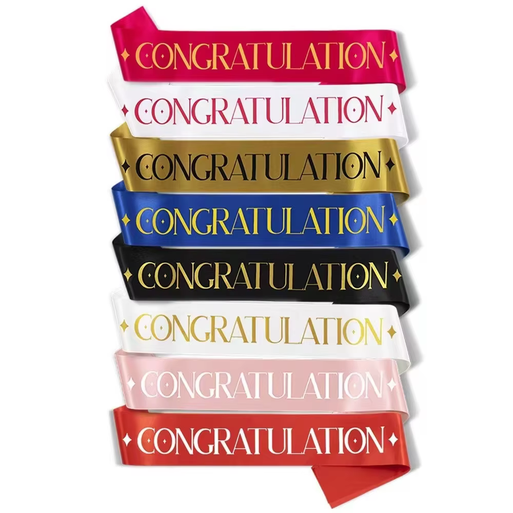 Congratulation Sashes