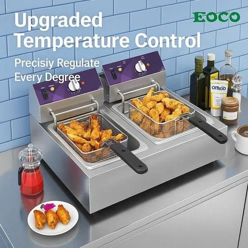 Eoco DF-162 12L Double Deep Fryer
