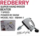 Redberry RBHM-1 Hand Mixer