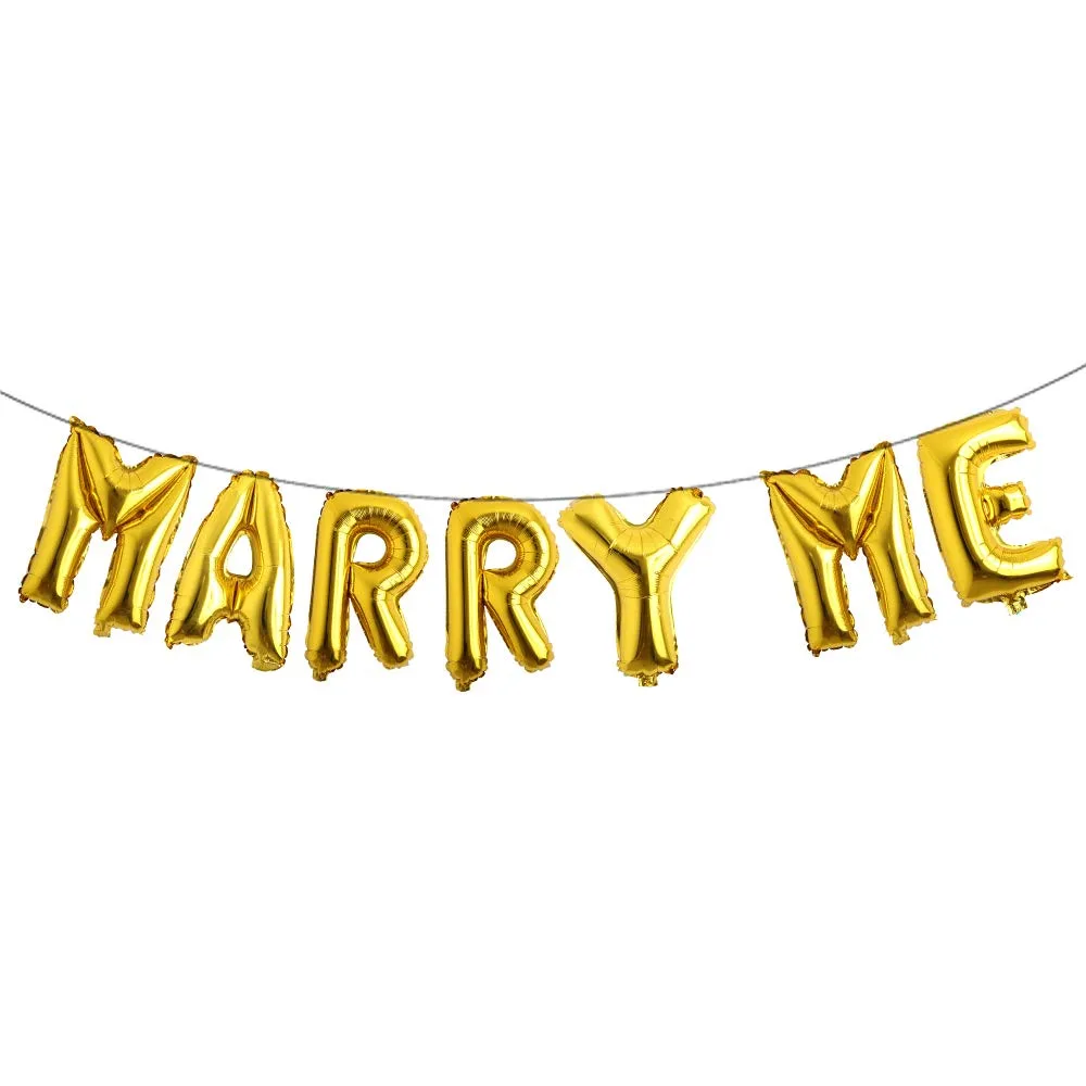 Marry Me Foil Ballon Set - Image 5