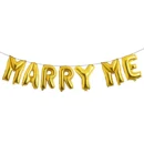 Marry Me Foil Ballon Set
