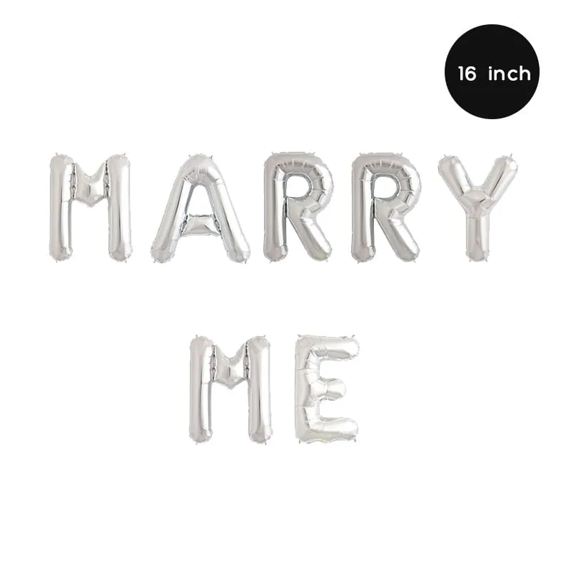 Marry Me Foil Ballon Set - Image 3