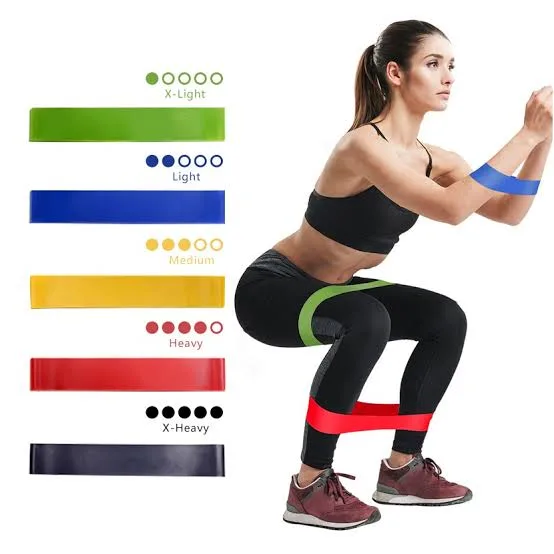 5Psc Resistance Bands