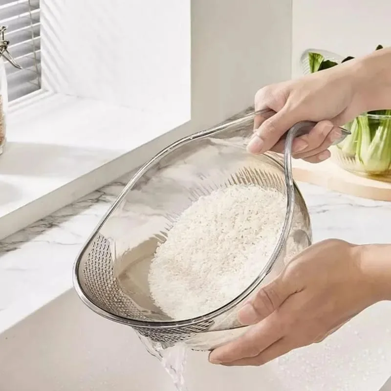 Rice washing bowl/ Colander - Image 4