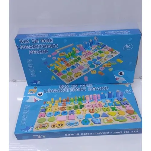 6IN1 Montessori Wooden Educational Board - Image 5