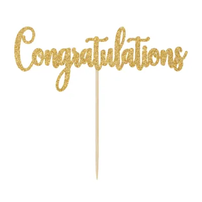 Congratulations Cake Topper