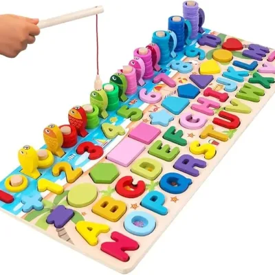 6IN1 Montessori Wooden Educational Board