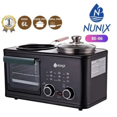 Nunix BE-06 3-IN-1 Breakfast Maker