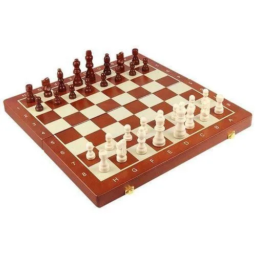 Small Wooden Chess Board - Image 2