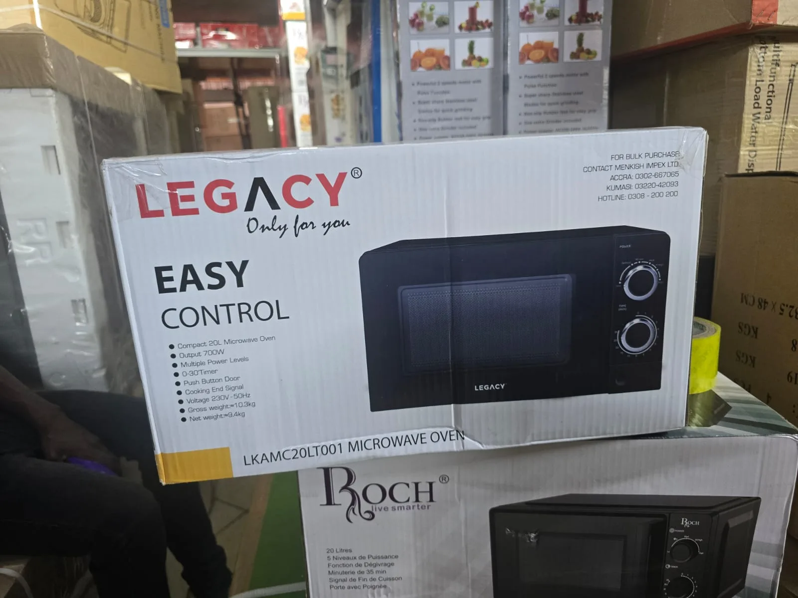 Legacy LKAMC20LT001 20L Manual Microwave - Image 2
