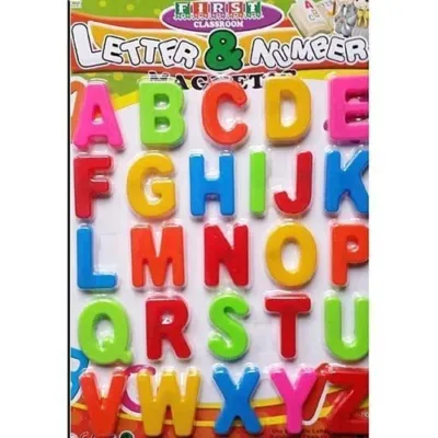 Magnetic Letters & Numbers Set