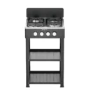 Rebune RE-4-067 3+1 Gas Burner Cooker with Shelves