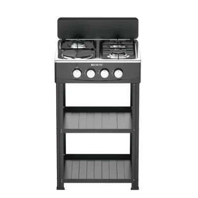 Rebune RE-4-067 3+1 Gas Burner Cooker with Shelves