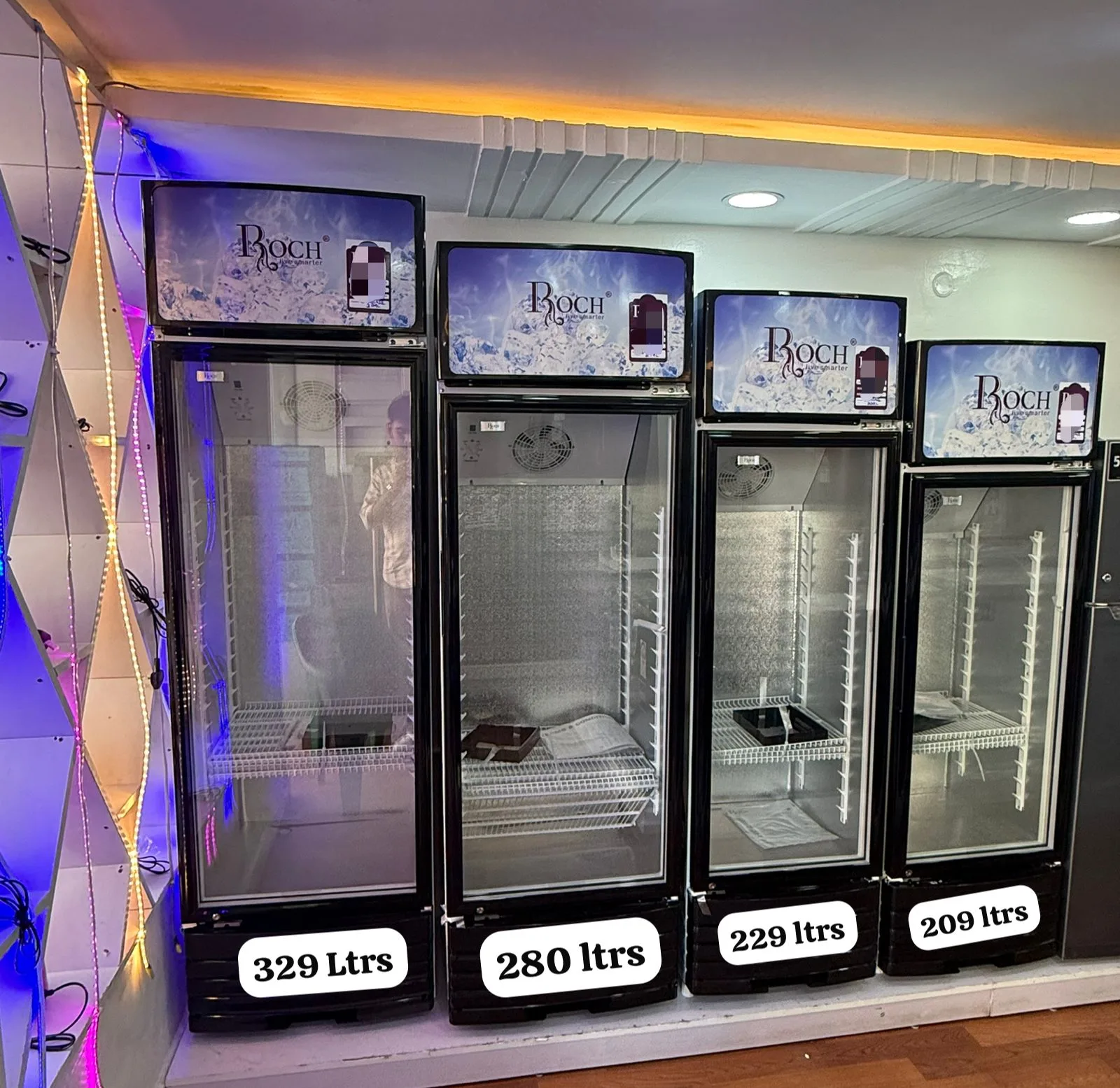 ROCH RSF-350 280L Showcase Display Fridges - Image 2