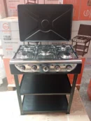 Eurochef 5 Burner Standing Cooker With Shelves