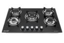 Bolesi 5 Burner Inbuilt Glass Tampered Hob Cooker