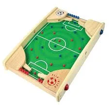 Wooden Table Football/Soccer Pinball Board Game
