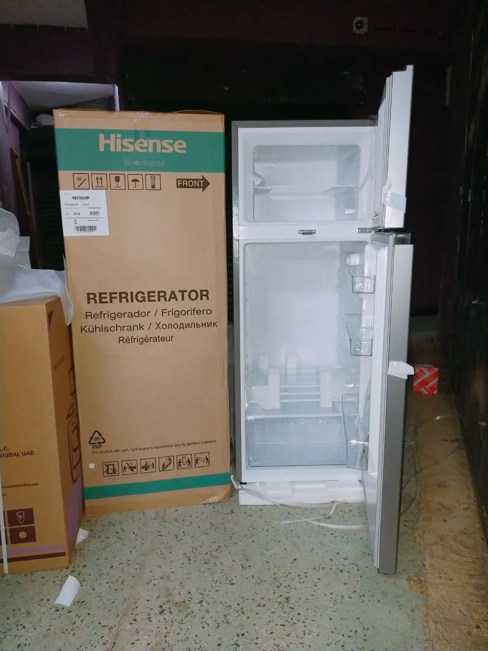 Hisense REF124DR 128L Double Door Refrigerator