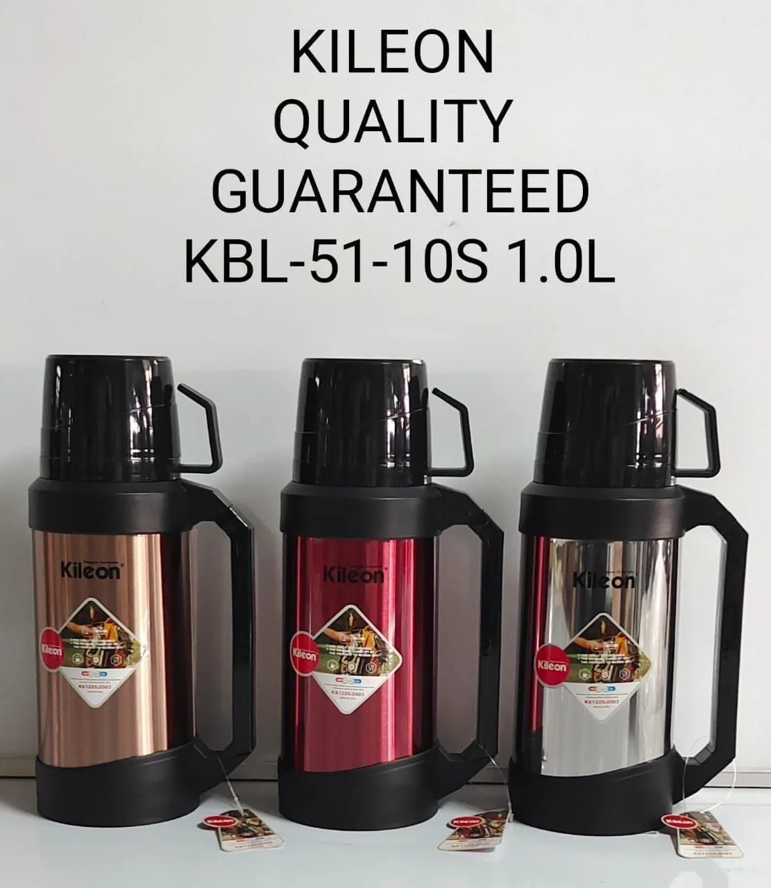 Kileon KBL-51-10S 1L Vacuum/Thermo Flask