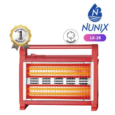 Nunix LX-28 Quartz Room Heater with Humidifier