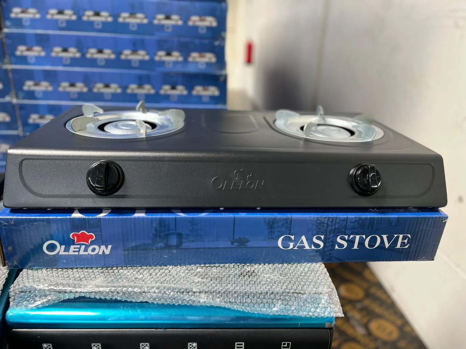 Olelon 2 Black Burner Tabletop Cooker