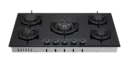 VON VHB90535WFCK  90CM 5 Burner Glass Inbuilt Hob Cooker